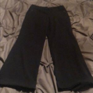 Black slacks Juniors/ kids 12